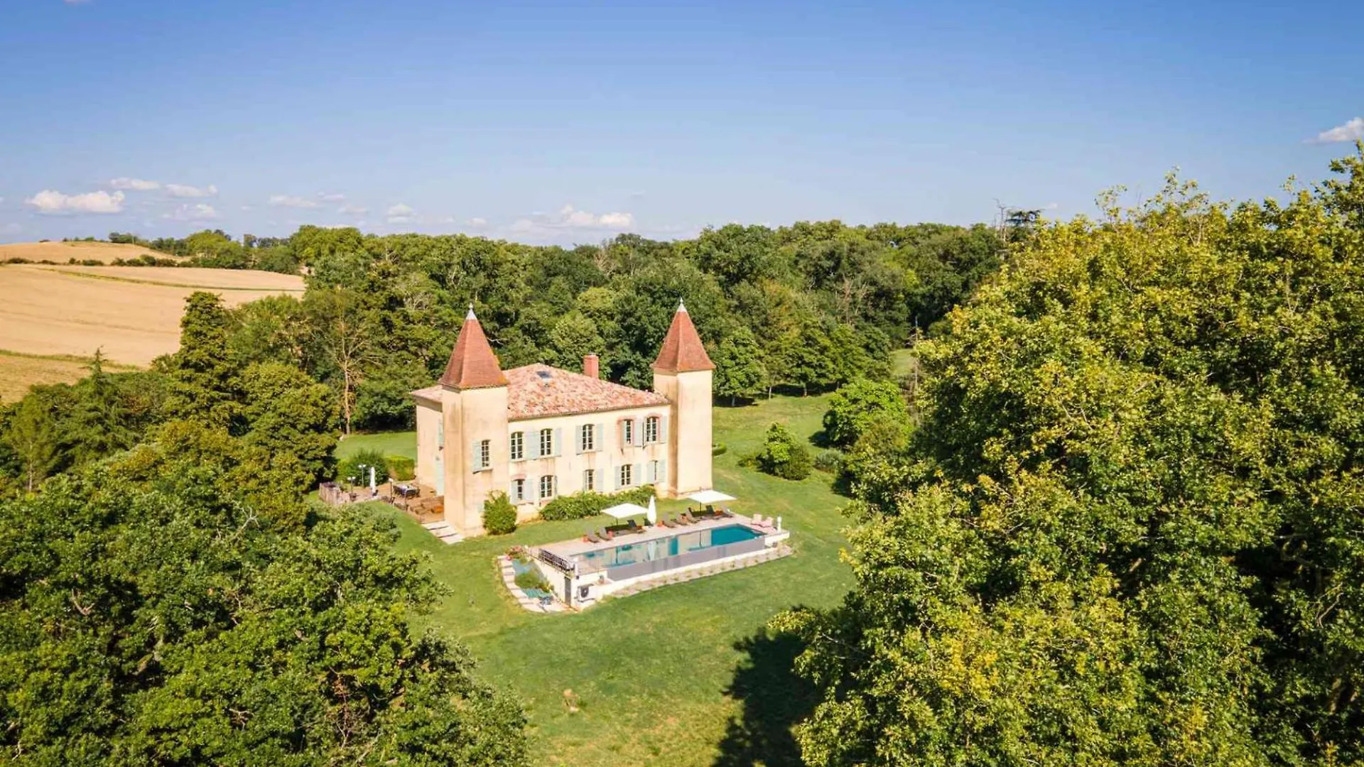 Splendide Villa - Chateau Soules - Piscine Chauffee A Debordement Et Parc Lavaur